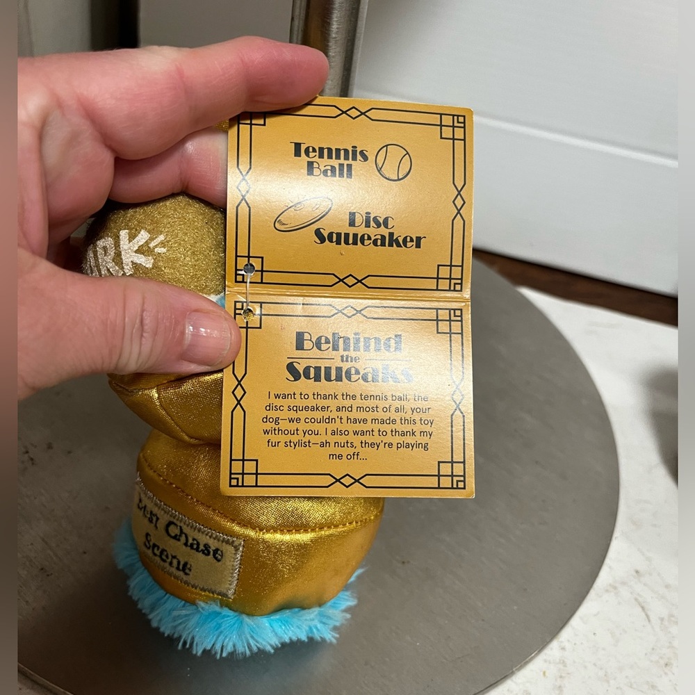 BARKBOX The Barkie Award Dog Toy Trophy - Picture 4 of 7